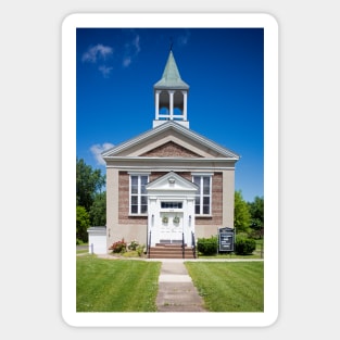 Cobblestone Church Alton, NY Sticker